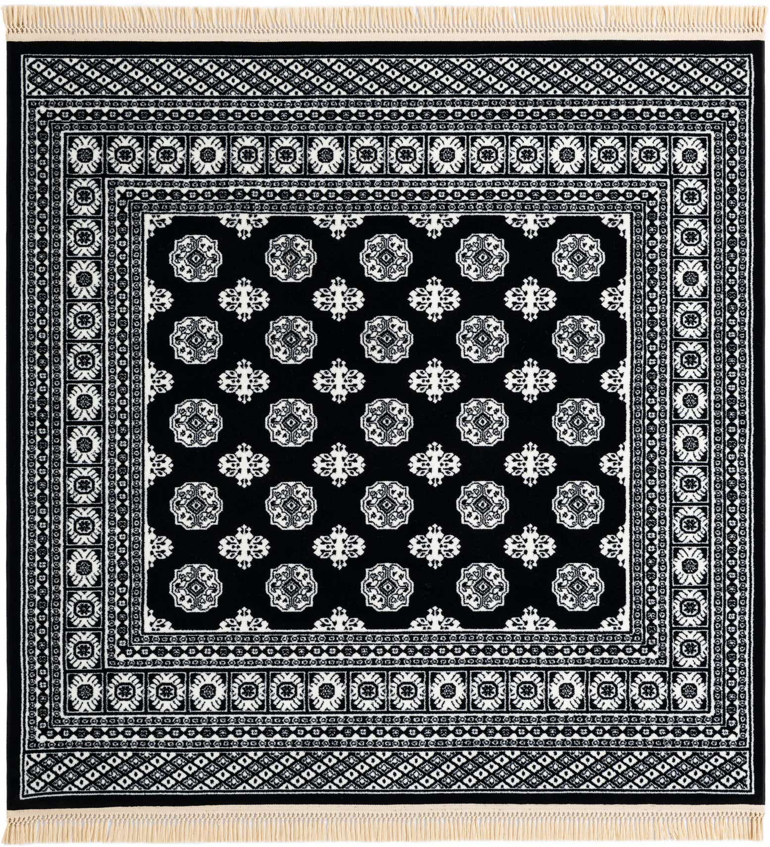 6' x 6' Bokhara Square Rug