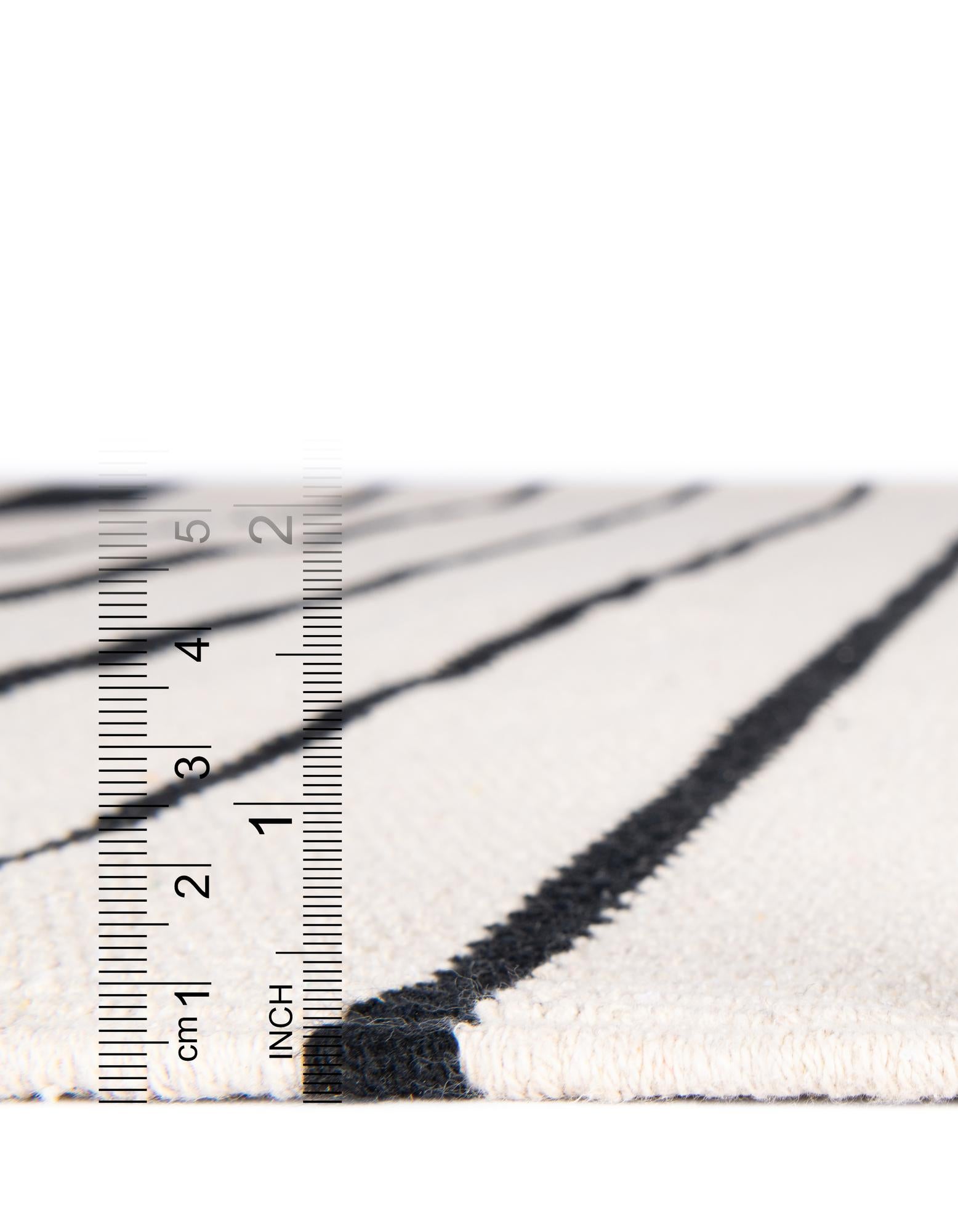7' 1 x 7' 1 Hand Woven Chindi Cotton Square Rug
