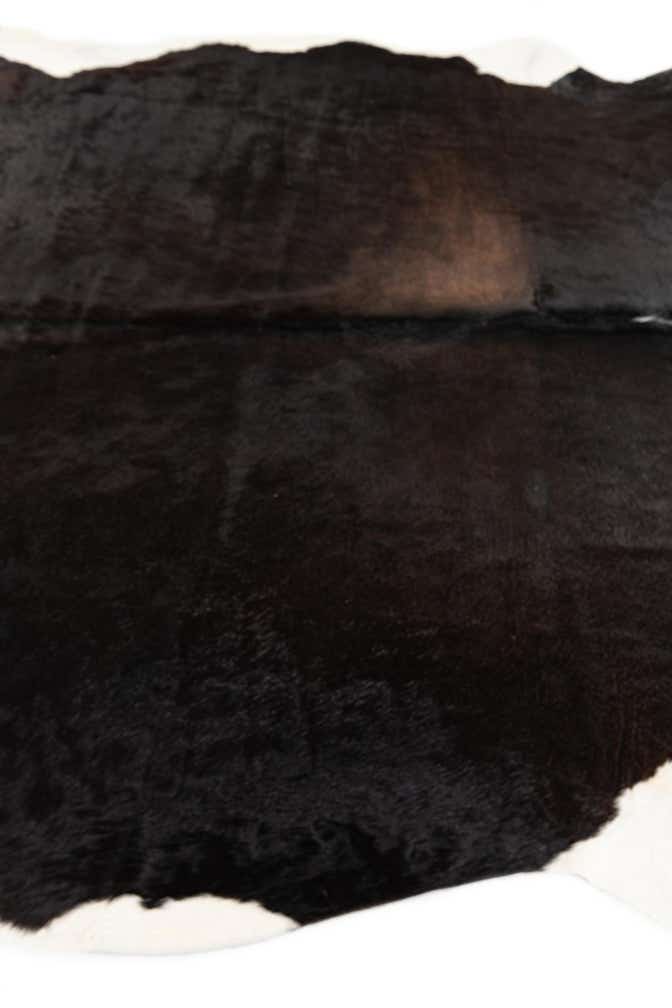 6' x 6' 2 Cowhide Leather Square Rug