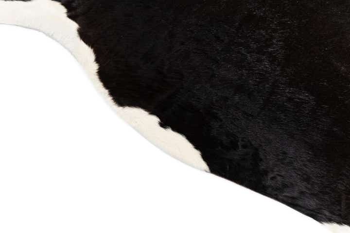 6' x 6' 2 Cowhide Leather Square Rug