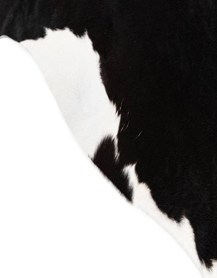 Detail image of 6' 5 x 6' 8 Cowhide Leather Square Rug