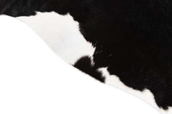 6' 5 x 6' 8 Cowhide Leather Square Rug