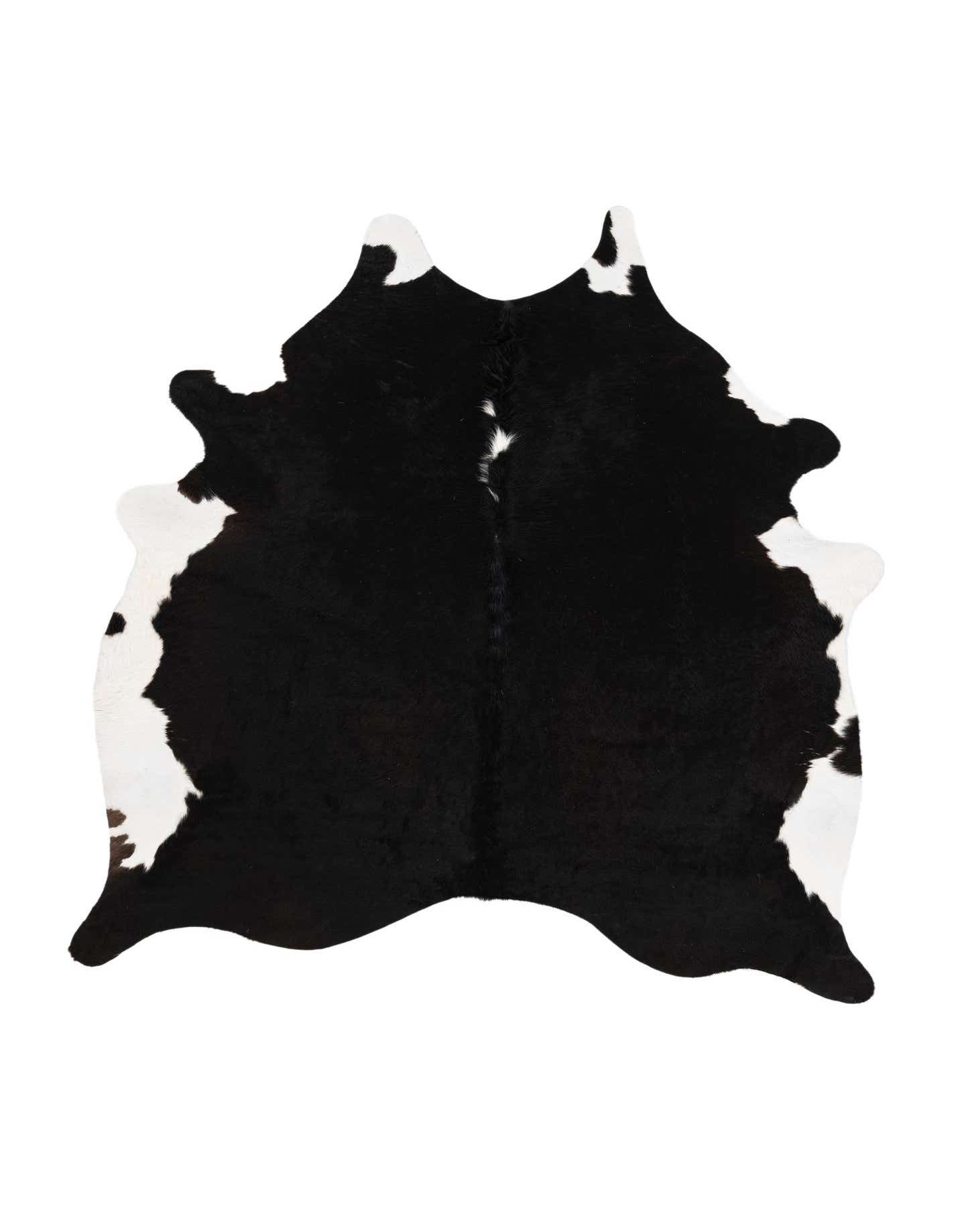 6' 5 x 6' 8 Cowhide Leather Square Rug