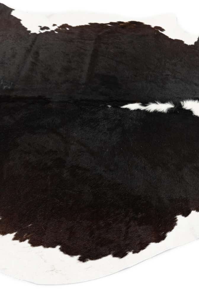 5' 11 x 6' 4 Cowhide Leather Square Rug