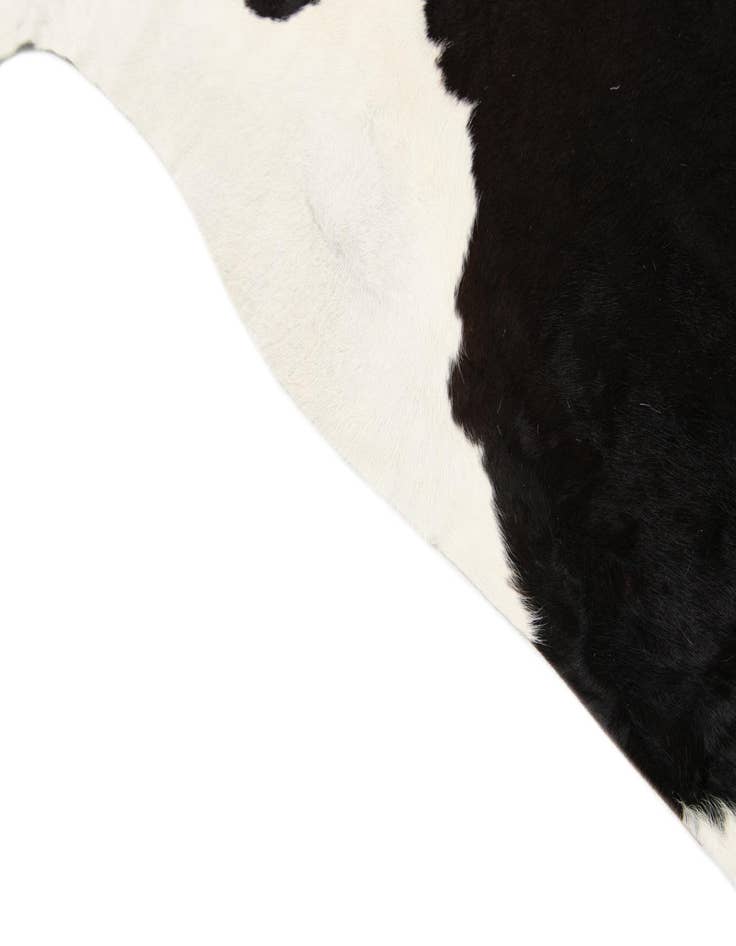 Detail image of 6' 5 x 6' 8 Cowhide Leather Square Rug