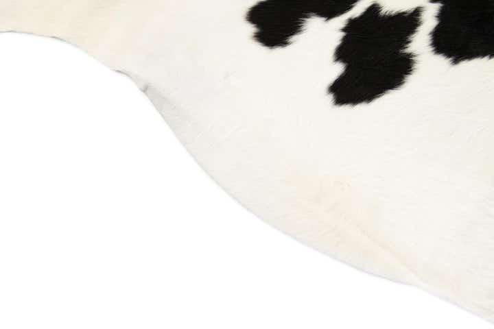 5' 11 x 6' 1 Cowhide Leather Square Rug
