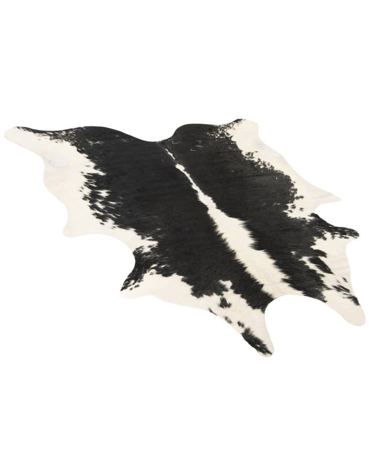 Detail image of 6' 2 x 6' 6 Cowhide Leather Square Rug