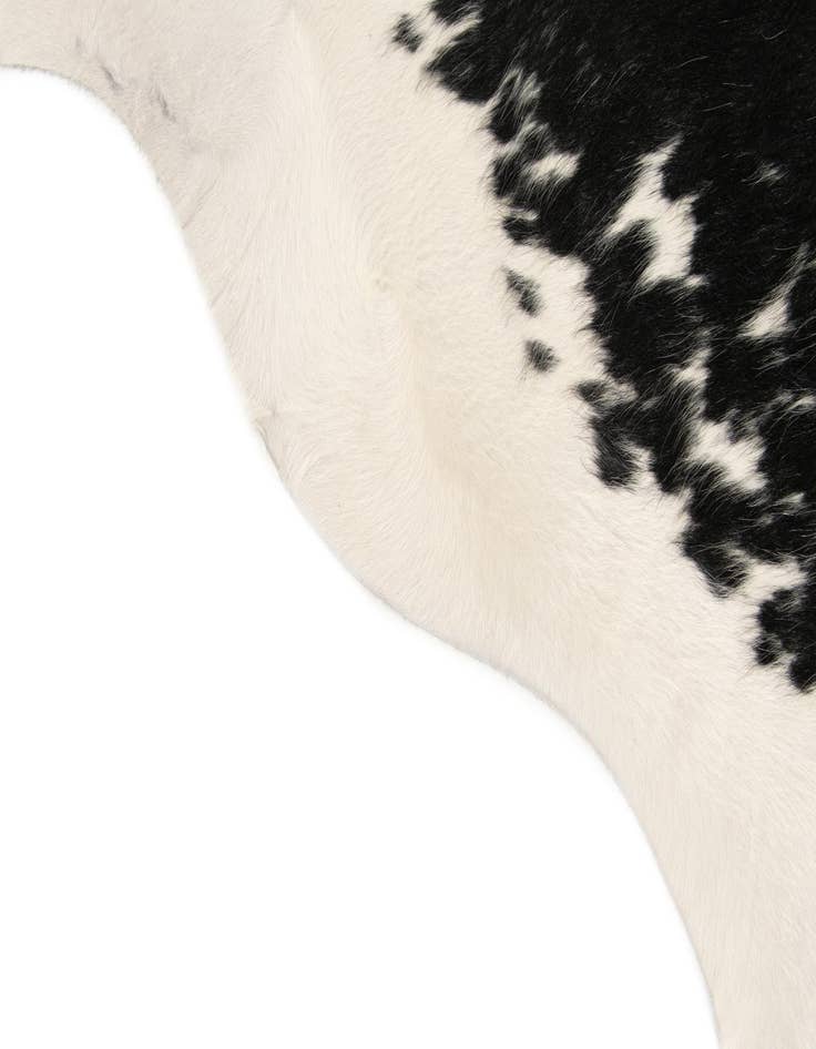 Detail image of 6' 2 x 6' 6 Cowhide Leather Square Rug