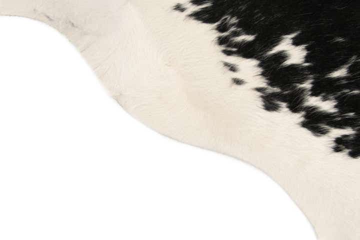6' 2 x 6' 6 Cowhide Leather Square Rug