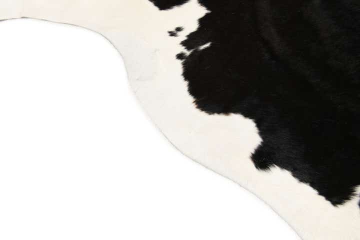 6' 2 x 6' 8 Cowhide Leather Square Rug