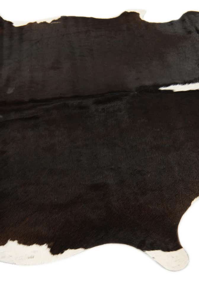 5' 10 x 6' 6 Cowhide Leather Square Rug