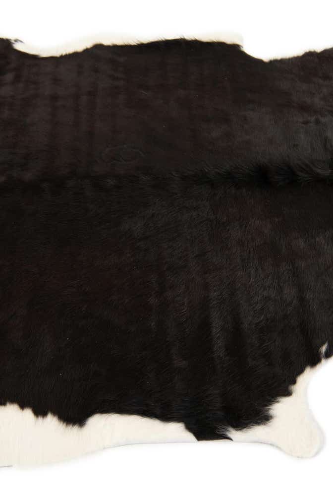 6' x 6' 2 Cowhide Leather Square Rug