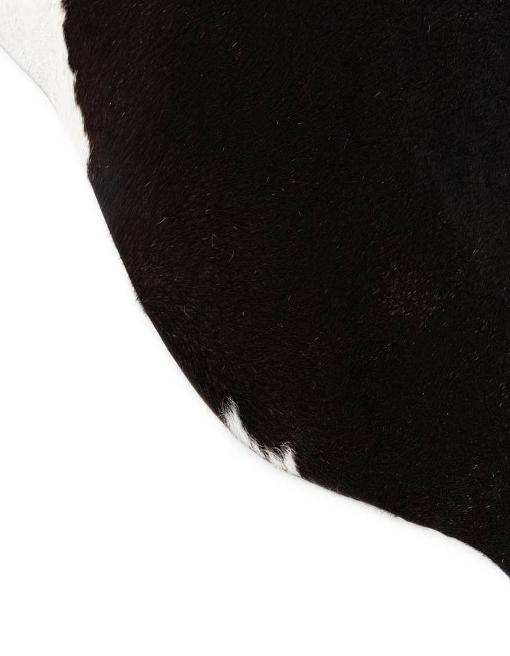 Detail image of 5' 7 x 5' 10 Cowhide Leather Square Rug