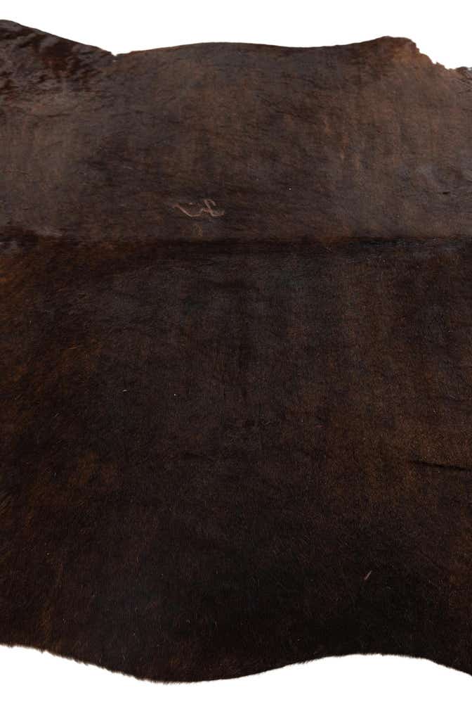 6' 3 x 6' 10 Cowhide Leather Square Rug