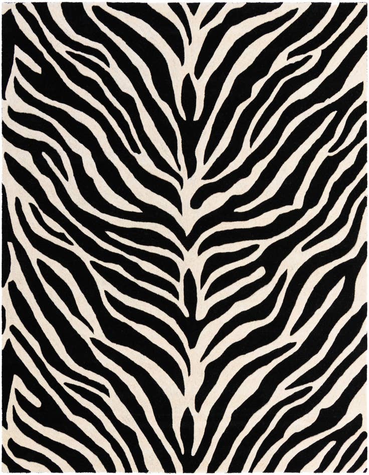 Detail image of 7' 10 x 7' 10 Hand Tufted Safari Wool Square Rug