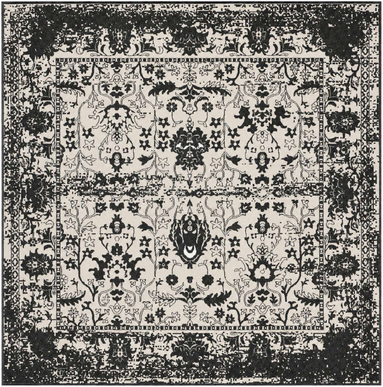 7' 10 x 7' 10 Kamala Washable Square Rug