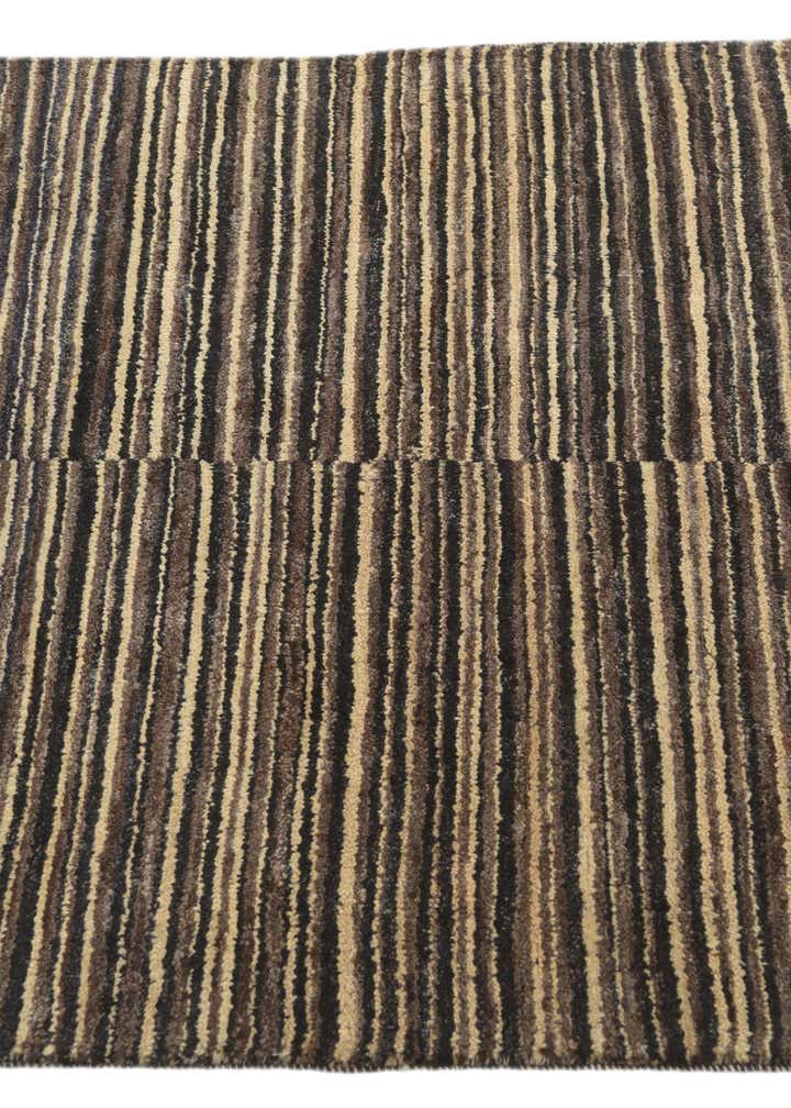 2' 10 x 3' Hand Knotted Kashkuli Gabbeh Oriental Wool Square Rug