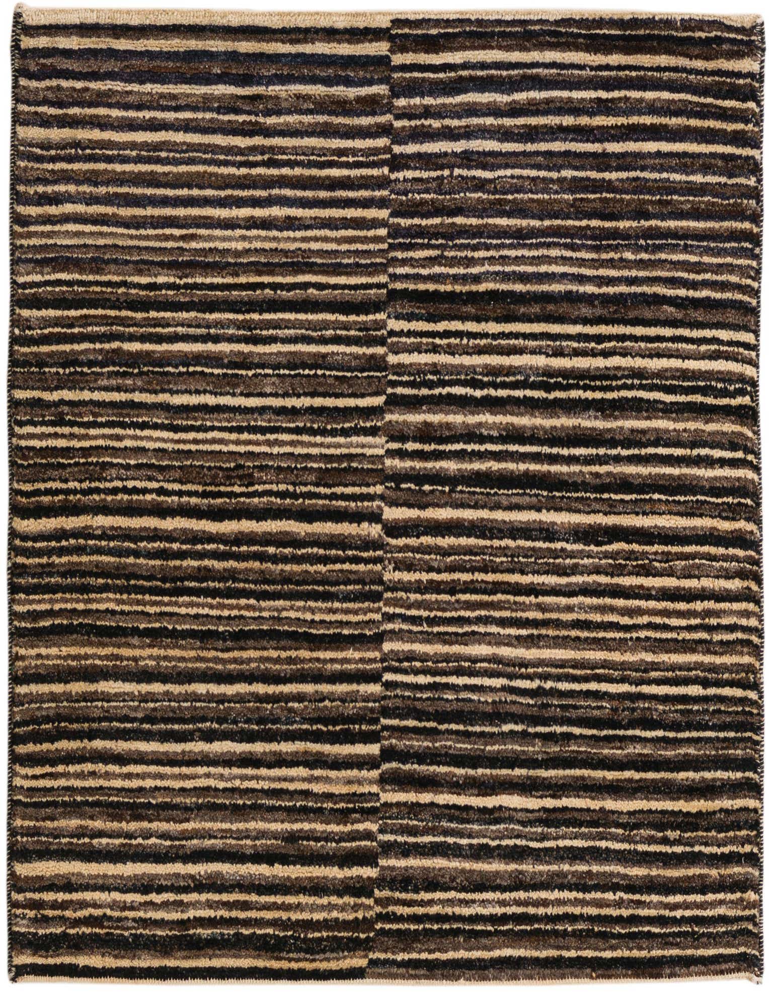 2' 10 x 3' Hand Knotted Kashkuli Gabbeh Oriental Wool Square Rug