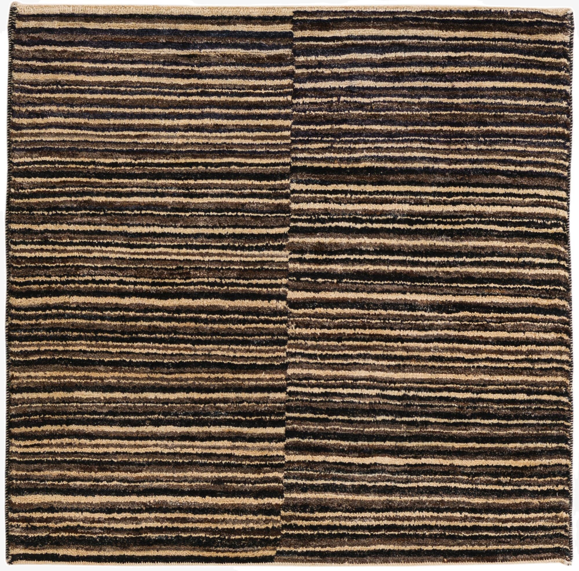 2' 10 x 3'  Hand Knotted Kashkuli Gabbeh Oriental Wool Square Rug