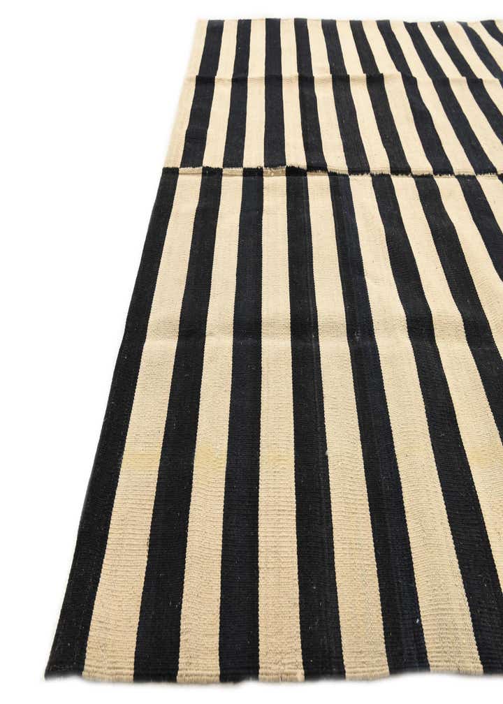 5' 3 x 5' 3 Hand Woven Kilim Modern Wool Square Rug