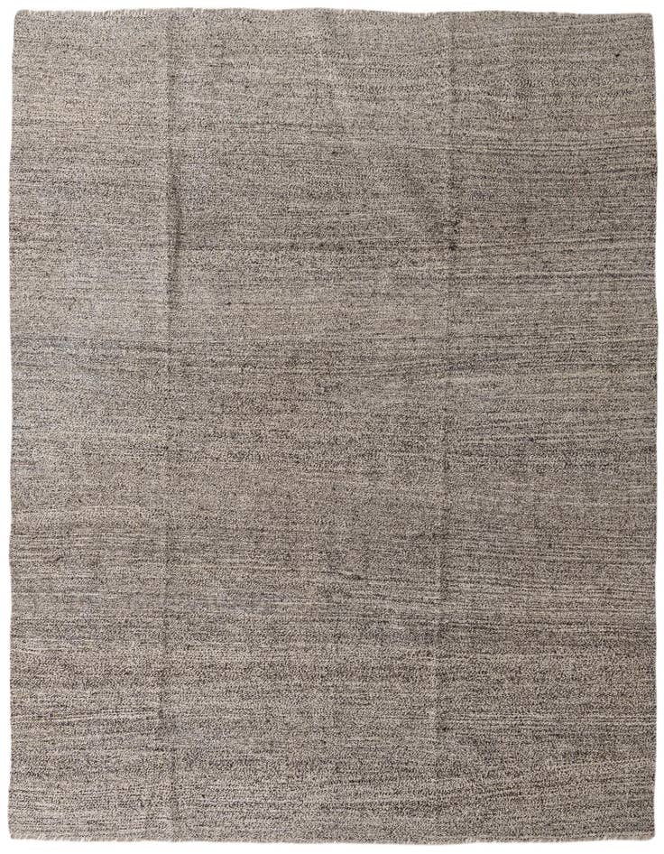 Detail image of 8' 8 x 9' 7 Hand Woven Kilim Modern Wool Square Rug