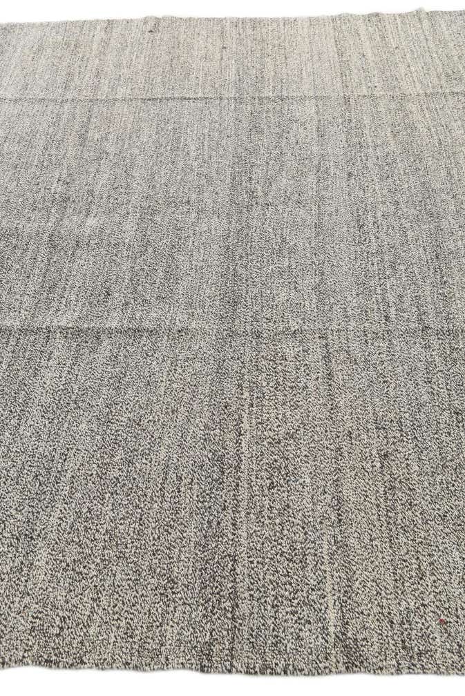 8' 6 x 9' 5 Hand Woven Kilim Modern Wool Square Rug