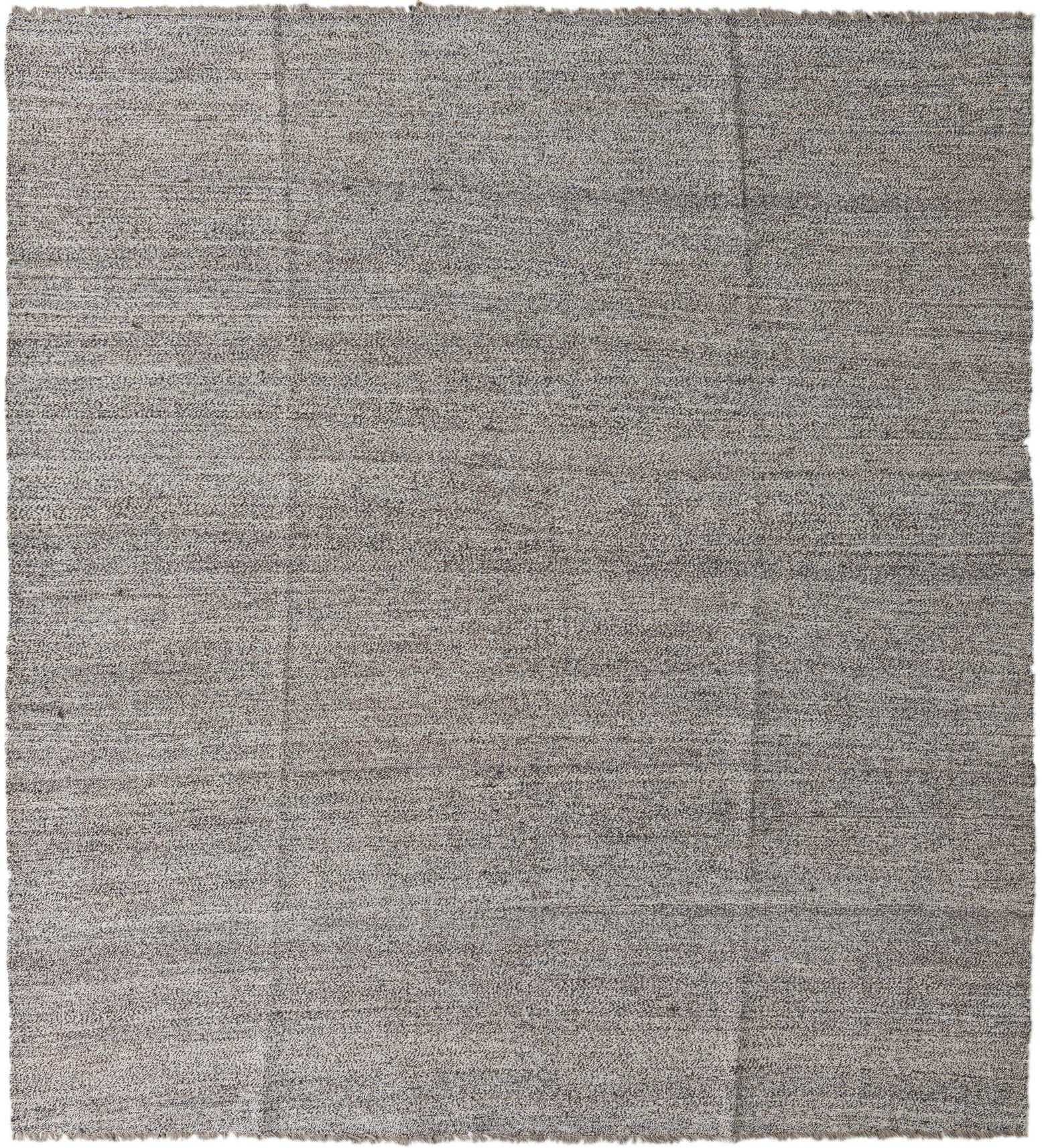 8' 6 x 9' 5 Hand Woven Kilim Modern Wool Square Rug