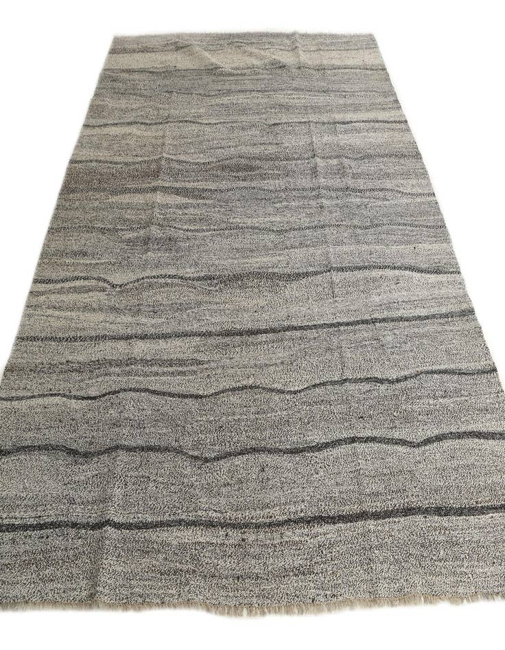 Detail image of 8' 9 x 9' 10  Hand Woven Kilim Modern Wool Square Rug