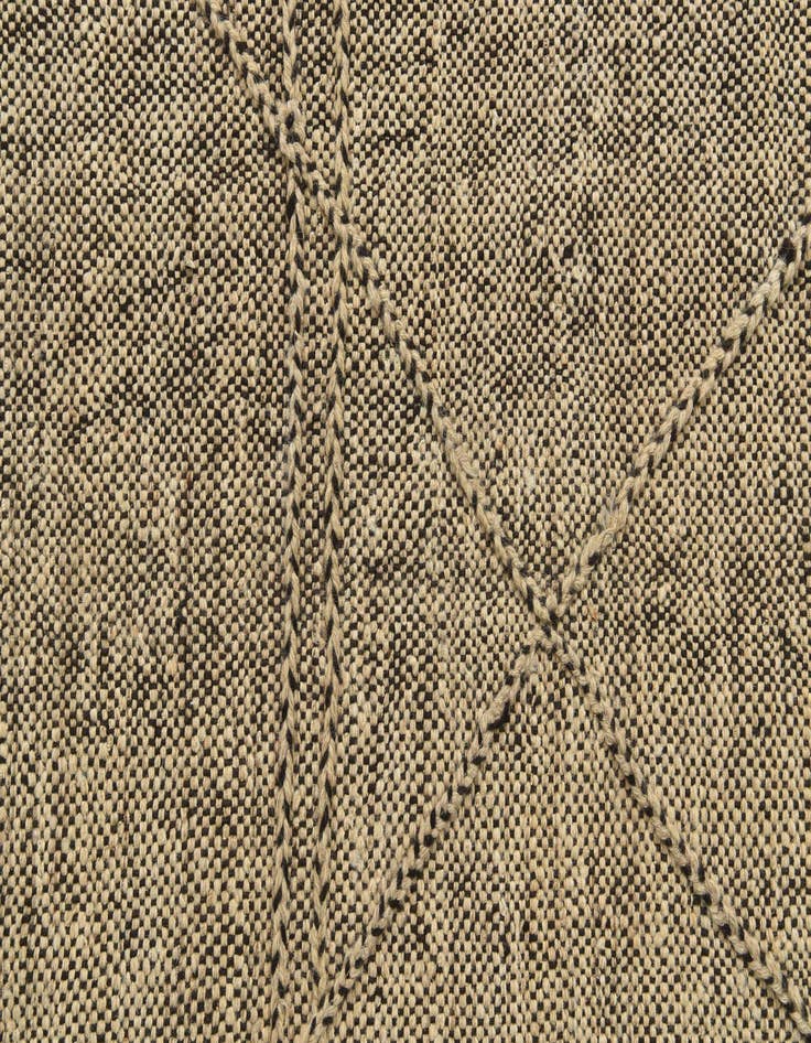 Detail image of 8' 10 x 9' 2  Hand Knotted Moroccan Wool Square Rug