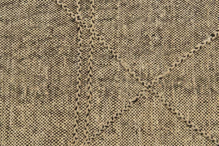 8' 10 x 9' 2 Hand Knotted Moroccan Wool Square Rug