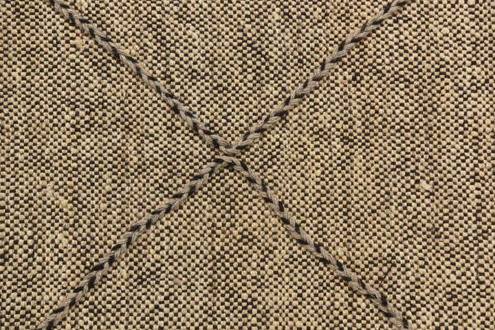 9' 3 x 9' 8 Hand Knotted Moroccan Wool Square Rug