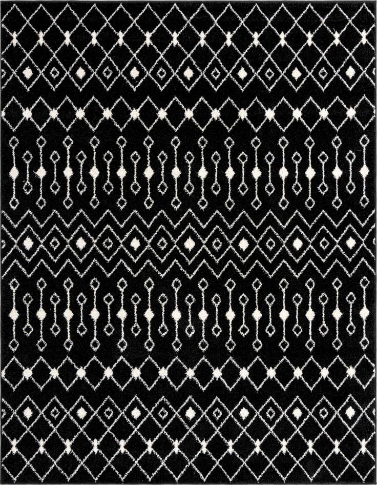 Detail image of 7' 10 x 7' 10 Moroccan Trellis Square Rug