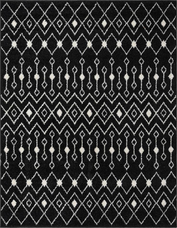 Detail image of 6' x 6' Moroccan Trellis Square Rug