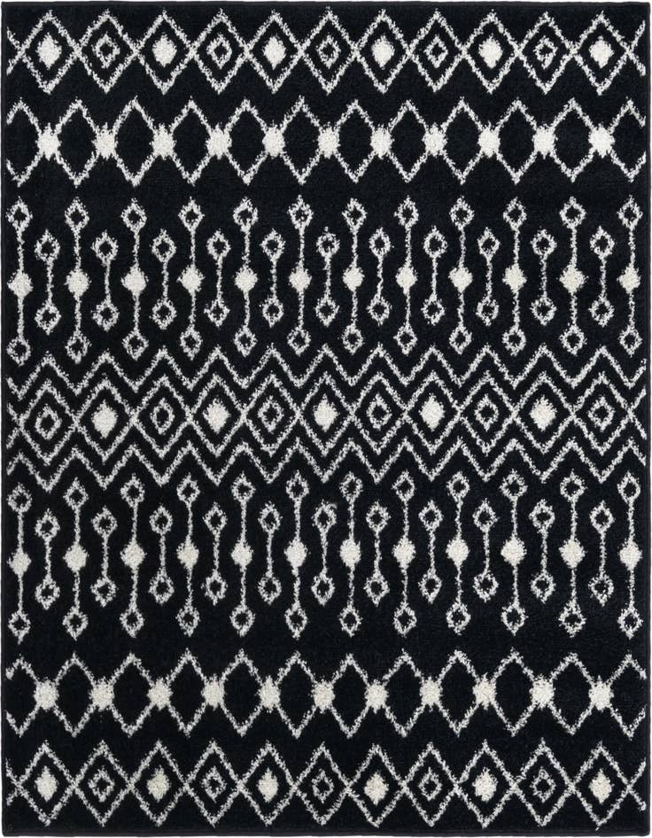 Detail image of 4' x 4' Moroccan Trellis Square Rug