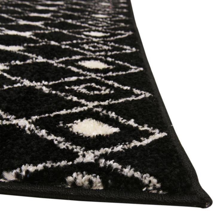 Detail image of 3' x 3' Moroccan Trellis Square Rug
