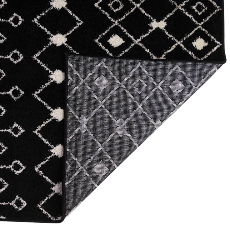 Detail image of 3' x 3' Moroccan Trellis Square Rug