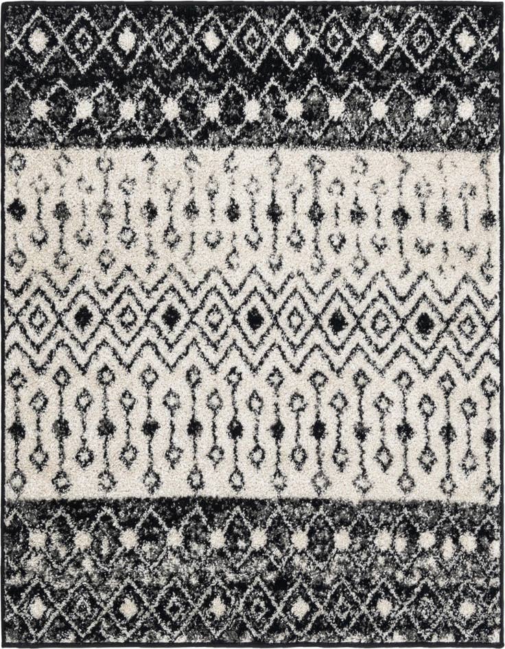 Detail image of 4' x 4' Moroccan Trellis Square Rug