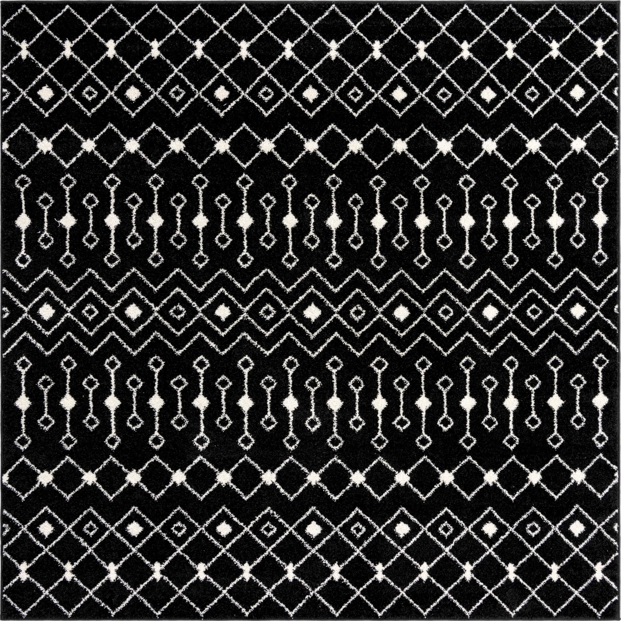 Primary image 7' 10 x 7' 10 Moroccan Trellis Square Rug