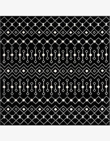 7' 10 x 7' 10 Moroccan Trellis Square Rug