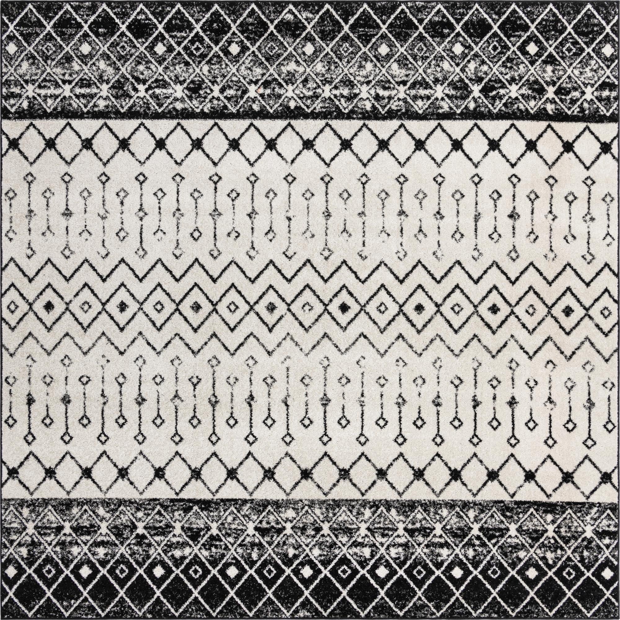 10' x 10' Moroccan Trellis Square Rug