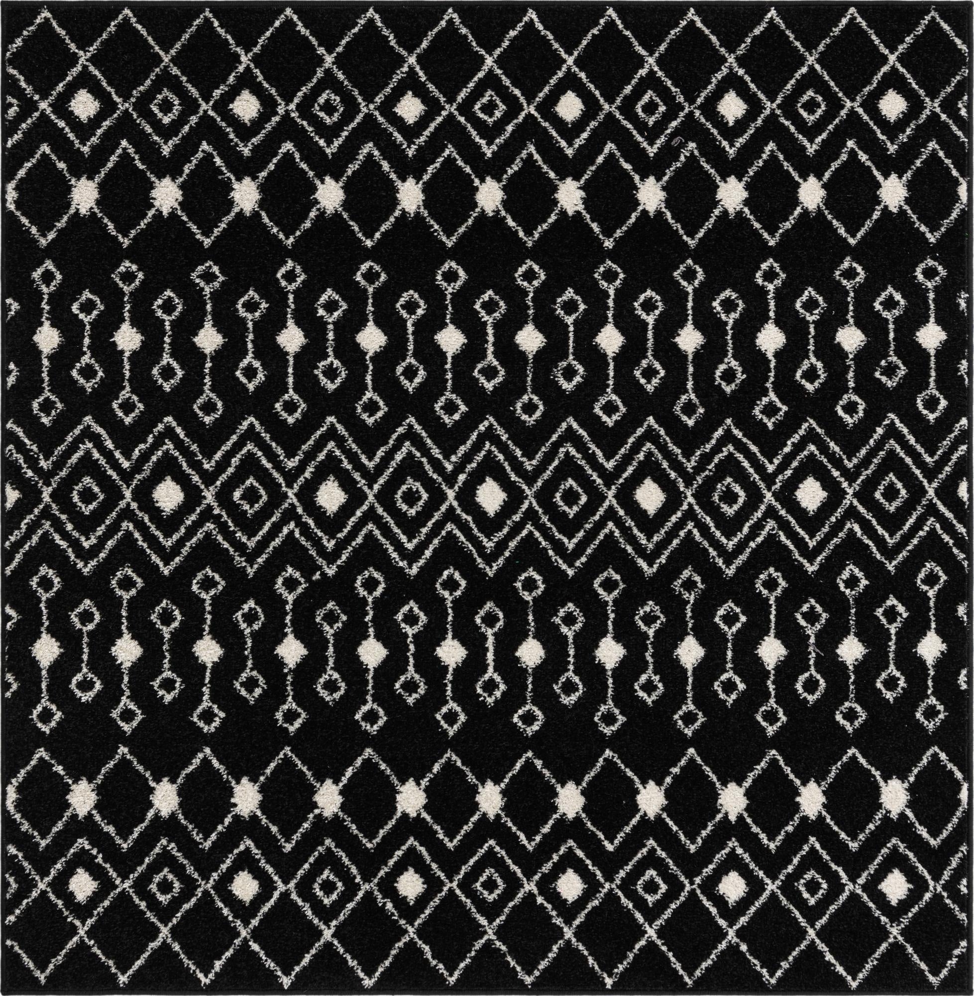 Primary image 5' 3 x 5' 3 Moroccan Trellis Square Rug