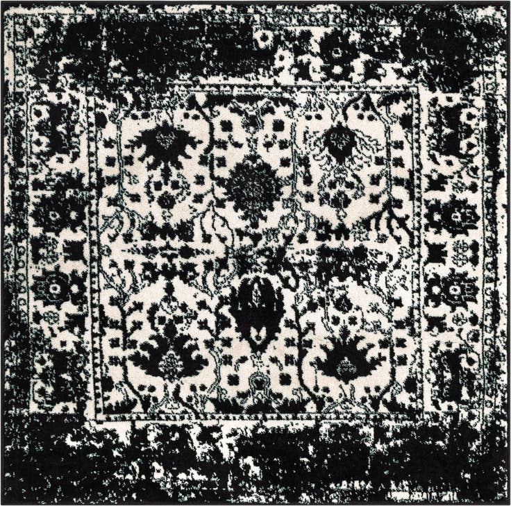 Vue détaillée : 125cm x 125cm Oregon Tapis Carré