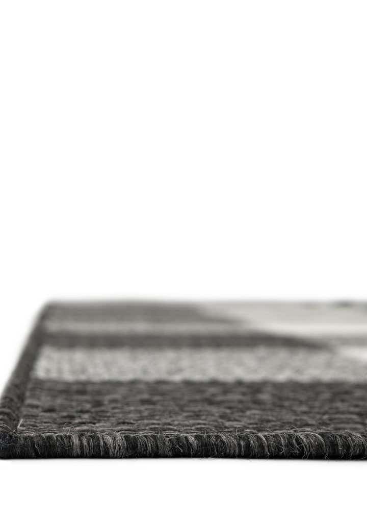 10' x 10' Easy-Clean Checkered Indoor / Outdoor Square Rug