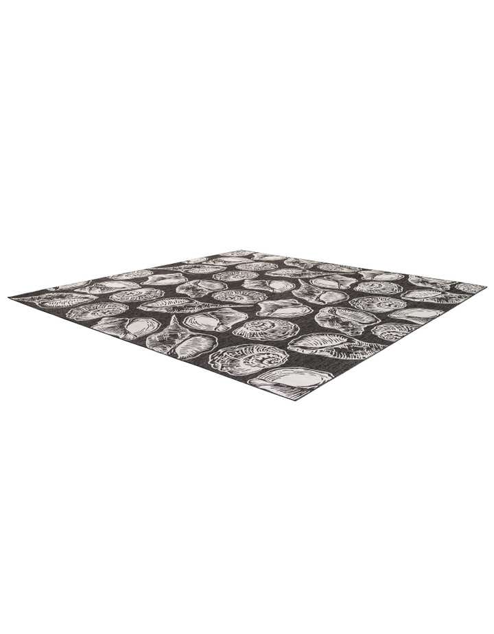 13' x 13' Easy-Clean Coastal Indoor / Outdoor Square Rug