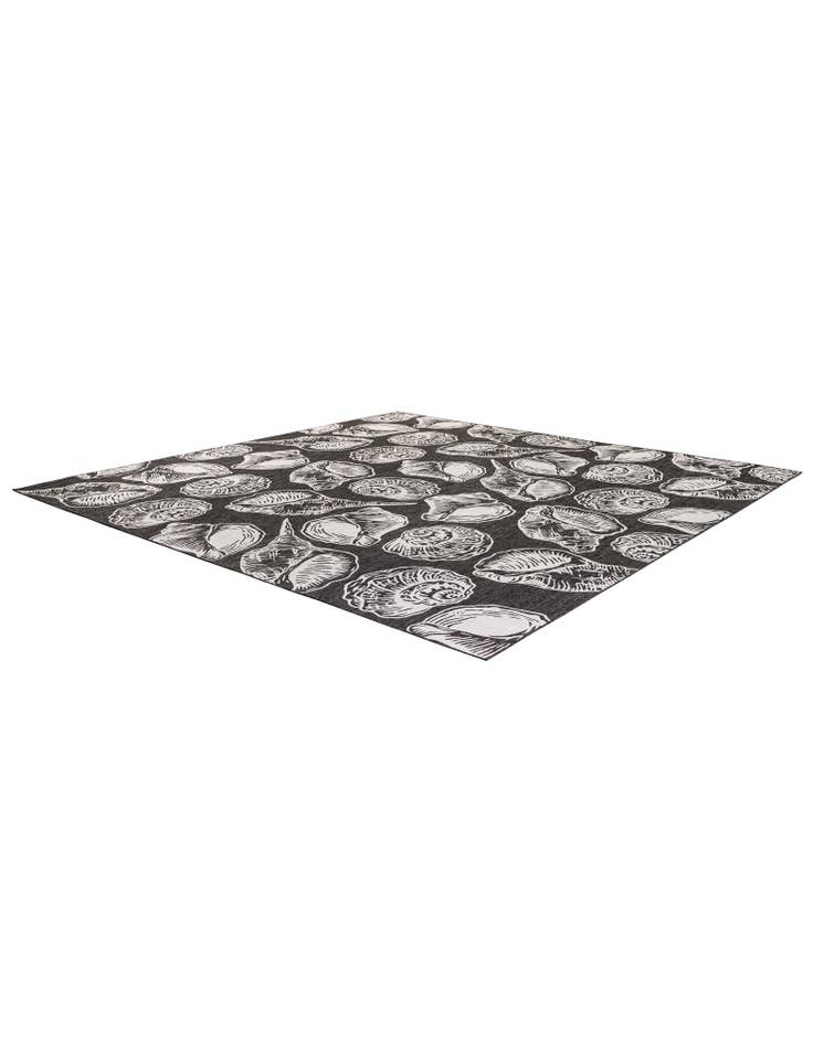 Detail image of 13' x 13' Easy-Clean Coastal Indoor / Outdoor Square Rug