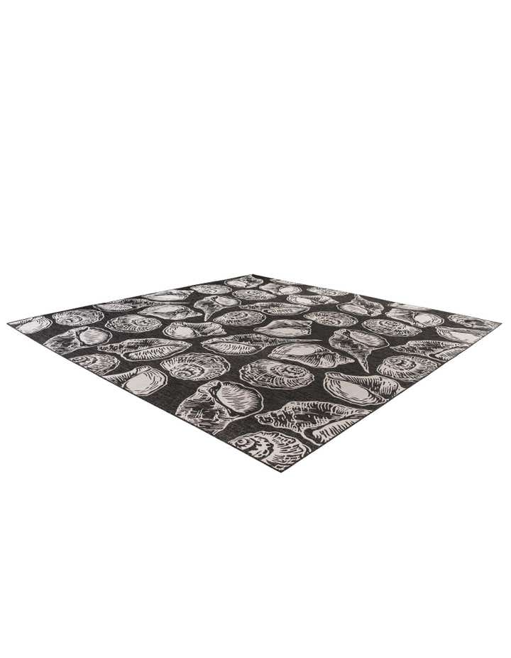 13' x 13' Easy-Clean Coastal Indoor / Outdoor Square Rug