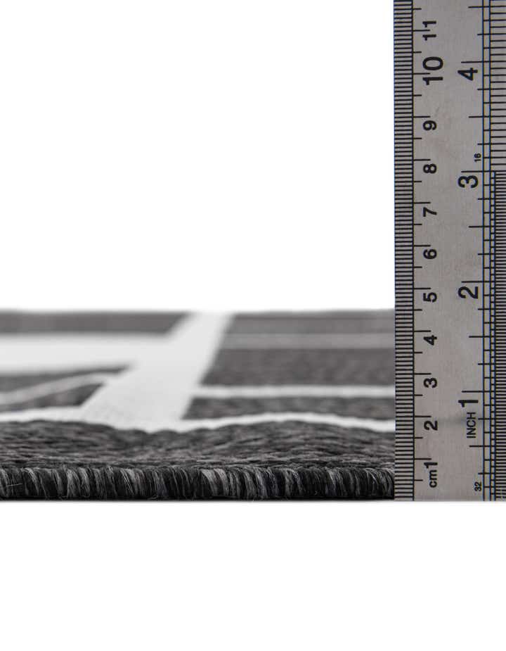 13' x 13' Easy-Clean Modern Indoor / Outdoor Square Rug