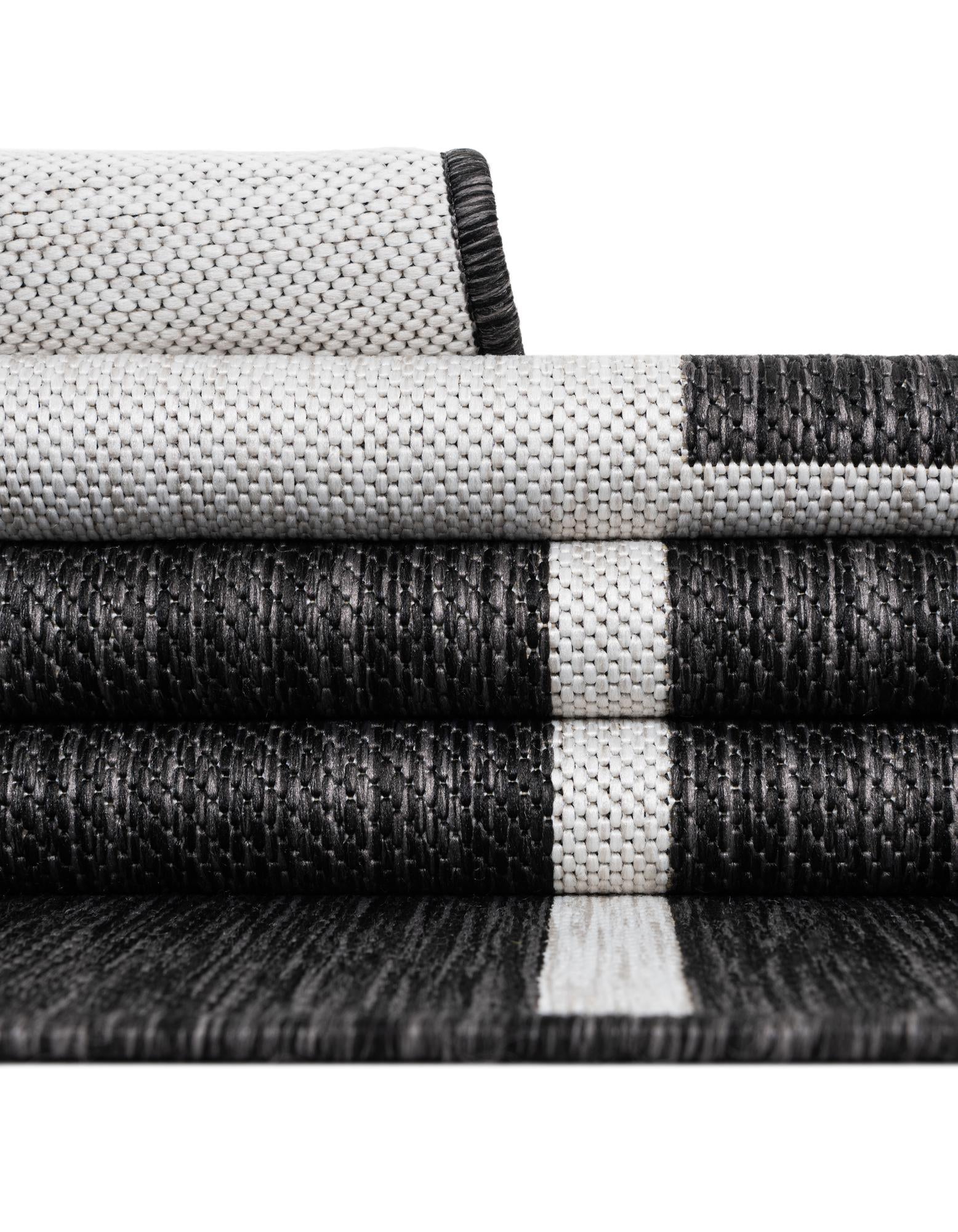 13' x 13' Easy-Clean Modern Indoor / Outdoor Square Rug