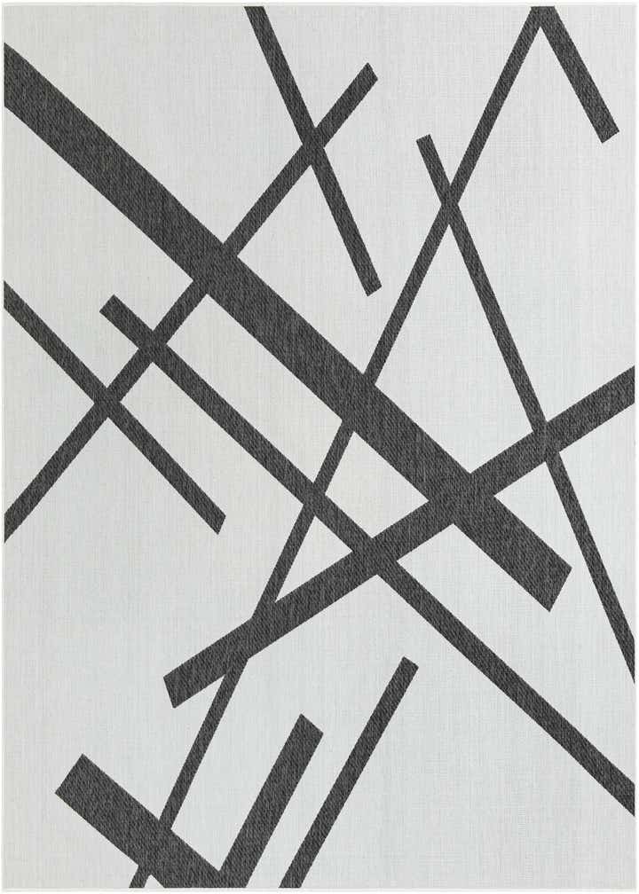 10' x 10' Easy-Clean Modern Indoor / Outdoor Square Rug