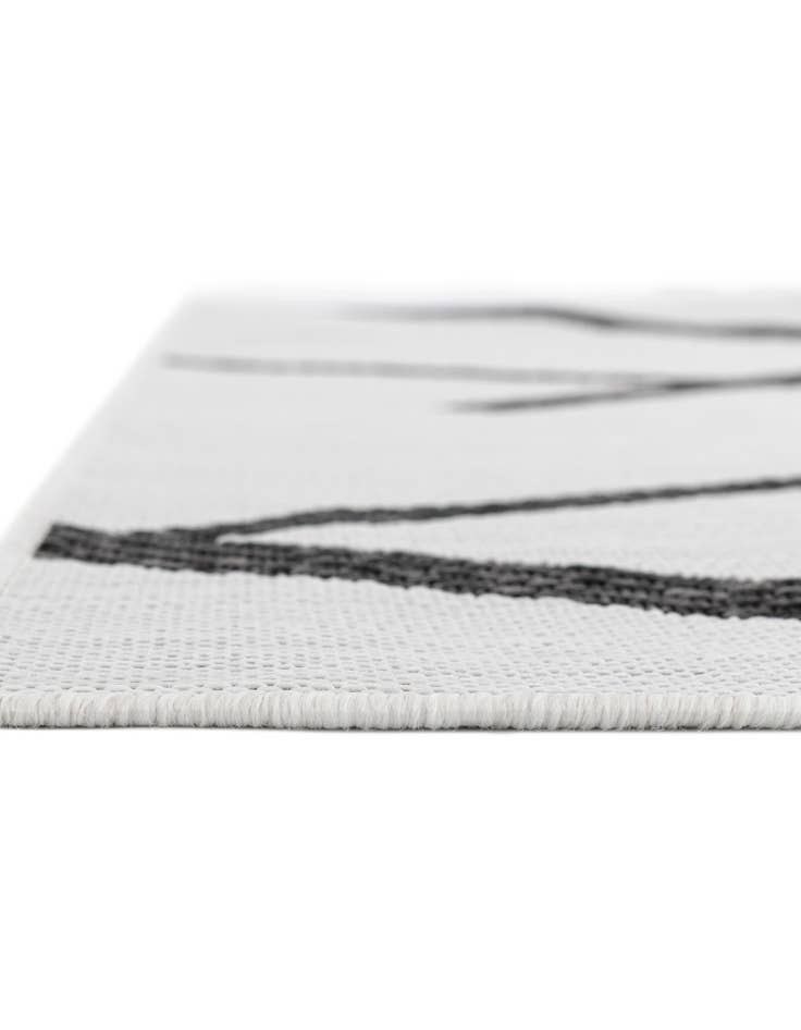 Detail image of 12' x 12'  Washable Modern Indoor / Outdoor Square Rug